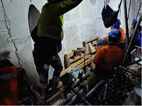Castable Refractory Installation